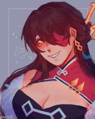 Beidou Full Render Bust